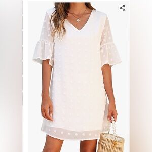 White summer dress